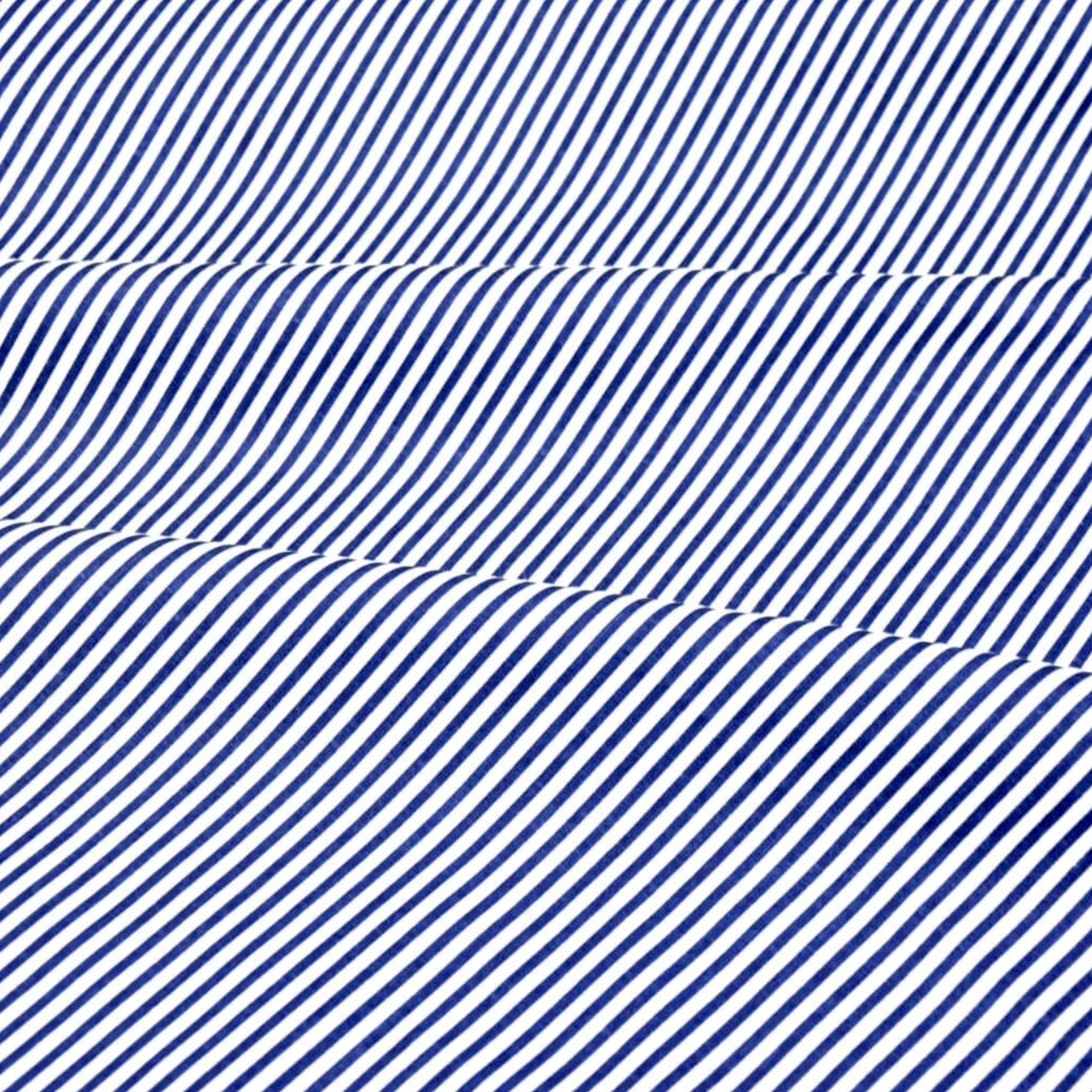 Tela a rayas de 2 mm azul marino y blanco 50x80 cm – photo 2